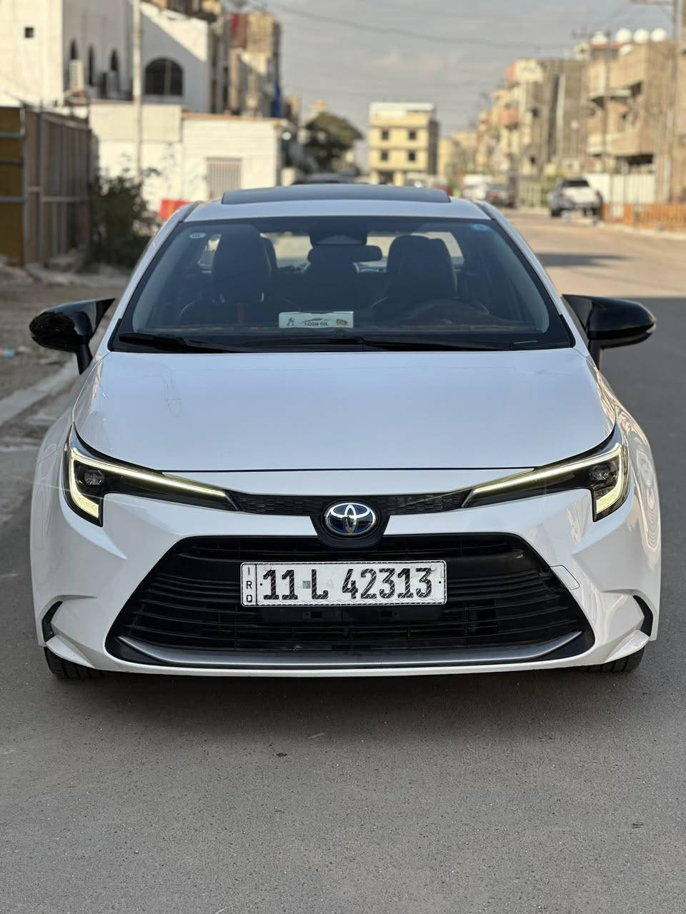 السلام عليكم من رخصه الادمن 

كورلا هايبرد موديل 2024تجميع صيني شكل الامريكي 
ماشيه:٢٦
موصفات السياره 
بصمه 
فتحه 
تحكم سترين 
شاشه جبيره 
هند بريك كهرباء 
كشنات جلد 
تحديد مسار 
اوتو هولد 
رادار امامي خلفي 
كامره خلفيه 
٣ مودات قياده 
بصمات ثنين 
سياره خير من الله وما ناقصه شي ابد ع وضع الوكاله وسياره كفاله عامه ما عده الشخط الي موضح بالصوره وبس غير شي ما بيهه 
مكان السياره بغداد 
السعر/١٥٠ورقه
الاستفسار 
‏‭٠٧٨٧ ٥٨٦ ٠٩٠٣
