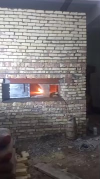 النجف • أفران صمون حجري • بناء تنانير