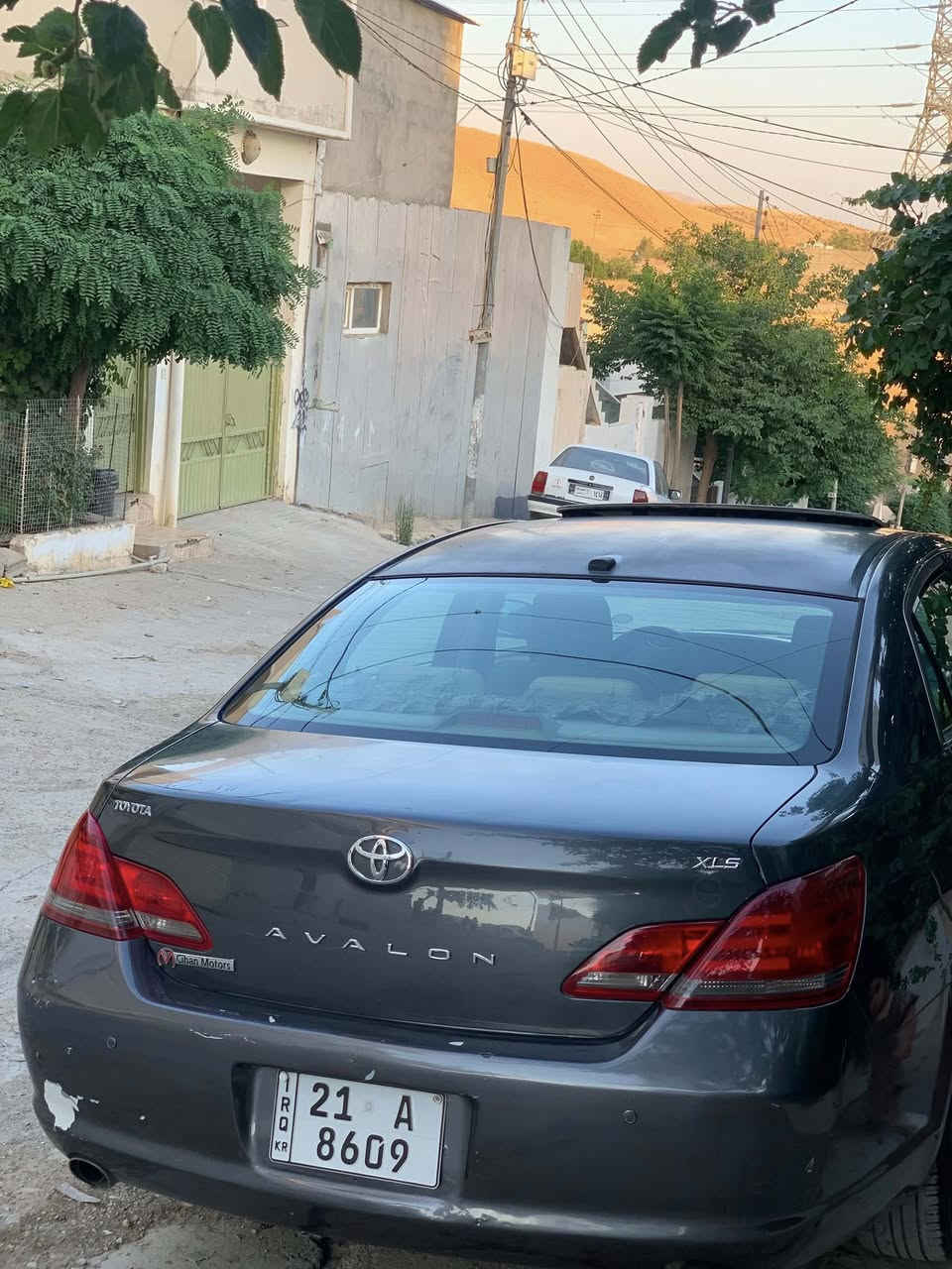 ‎تۆیۆتا ئەڤەلۆن مۆدیل ٢٠٠٨ ئەمریكی مواسەفات xls سڵاید كوشن هیتەر سوكان ڤۆڵیۆم تەحدید سورعە  كوشن جلد ناو ڕەساسی  سەیارەكە ٢ پارچە بۆیاخ و ٣ پارچە گۆڕاوی ئەمریكا گێڕ و مەكینە بەشەرت كەمێك كاڵبونەوەشی هەیە لەسەر ساخی       ژمارەی خاوەن سەیارە *********** نرخی ١٠٥ و 
مەجال
رەنگی نەوتیە

