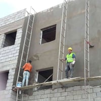 {معاكم كادر ابو علي اللباخ}  نعمل لبخ اسمنت بسعر المتر(1750) دينار  شر...