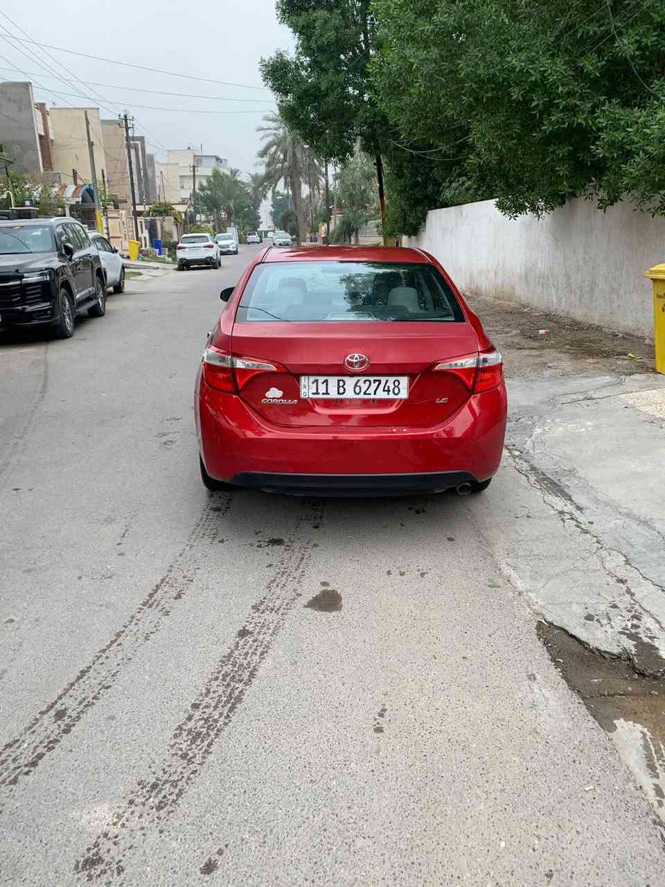 كورلا ١٤ وارد امريكي حادث امريكا باب السايق فقط وشويه من يم الجامع الخلفيه اير باك ستيرن سليم حجر بيئه موجود بيه صبخ حزام اله البجم كلير من امريكا بدون دواخل 
صور الحادث السونار بل المنشور 
السعر 105 بيه مجال بسيط 
مكان السياره بغداد حي الجامعه 

***********
