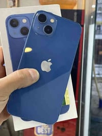 ايفون 13 كامرتين  ذاكره 128 بطاريه 100  مستبدله من شركه  وجهاز راجع وت...