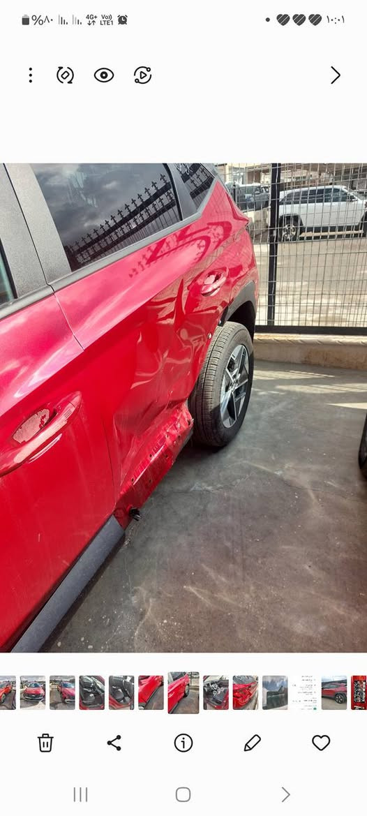 ياالله السلام عليكم هونداي توسان موديل ٢٠٢٥ دخول جديد باسمي تترقم كل المحافظات بدون صبغ حادث بارد فقط هاتف ***********
