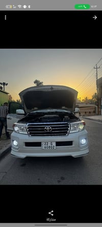 لاند كروز جكساره 2009 محدث 2013   خليجي  فول مواصفات 1/1  ضرر: قطعه وح...