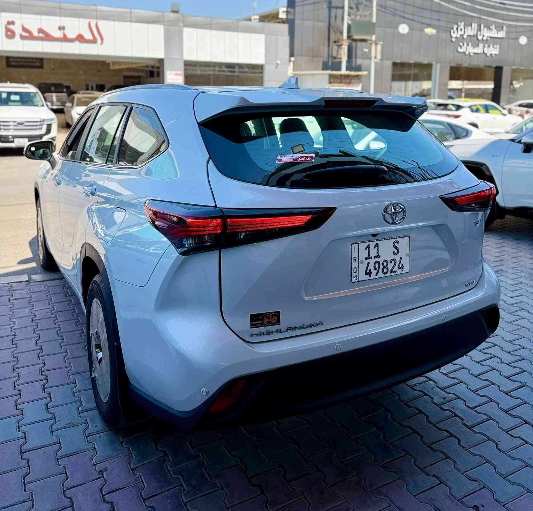 تويوتا هايلاندر GLE 2025 hev هايبرد 
  🔝خليجي سعودي  ( عبد اللطيف جميل ) 🔝

سيارة تجمع بين الفخامة، الأداء القوي، والتكنولوجيا      المتطورة🔝

         فول مواصفات  GLE
  ✔️ المحرك 2500 هايبرد
  ✔️ رادار امامي + اوتو ستوب + تحديد مسار 
  ✔️ فتحه سقف سلايت
  ✔️ صندوق كهربائي 
  ✔️شاشة جبيرة وعدادات ديجيتل 
  ✔️ مري قابله للطي كهرباء
  ✔️ حساس امامي + خلفي
  ✔️ 3 انظمة قيادة + نقطه عمياء 
  ✔️ شاحن موبايل اصلي
  ✔️ لايتات فول زينون + كشافات + بك لايت LED
  ✔️ بردات خلفيه   
  ✔️ رنكات حجم 18 أنش
  ✔️ ملحقات السيارة كاملة 

  ‼️ لمعرفه السعر علق برقم 1 
   [متوفر مرقم بغداد لوحة وسنوية جاهزة]

#ريتاج_لتجارة_السيارات

━━━━━━━━━━━━━━━━━━
عنوان الشركة📍.. بغداد - معارض البياع - الشارع الرئيسي
‏‎اوقات الدوام جميع أيام الاسبوع 
‏‎من الـ 10:00 صباحاً الى الـ 9:30 مساءا  
‏‎للاستفسار يرجى الاتصال على الارقام الاتية 📱:

***********
***********

***********
***********
