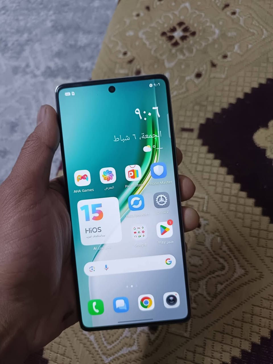 السلام عليكم
Techno Camon 30 
ذاكرة 256
رام 8+8
بطارية 5000 تدعم الشحن السريع بقدرة 70 واط 
شاشة 120 هرتز 
ببجي 60 فريم 
غراضة كاملة 
جهاز نضيف فقط مبدل شاشة اصلية مال تفليش 
الباقي مكفول وشغال .
$ ←150


**إذا كنت صاحب هذا الإعلان وتريد حذفه لأي سبب، رجاءا أرسل رسالة إلى الدعم الفني**