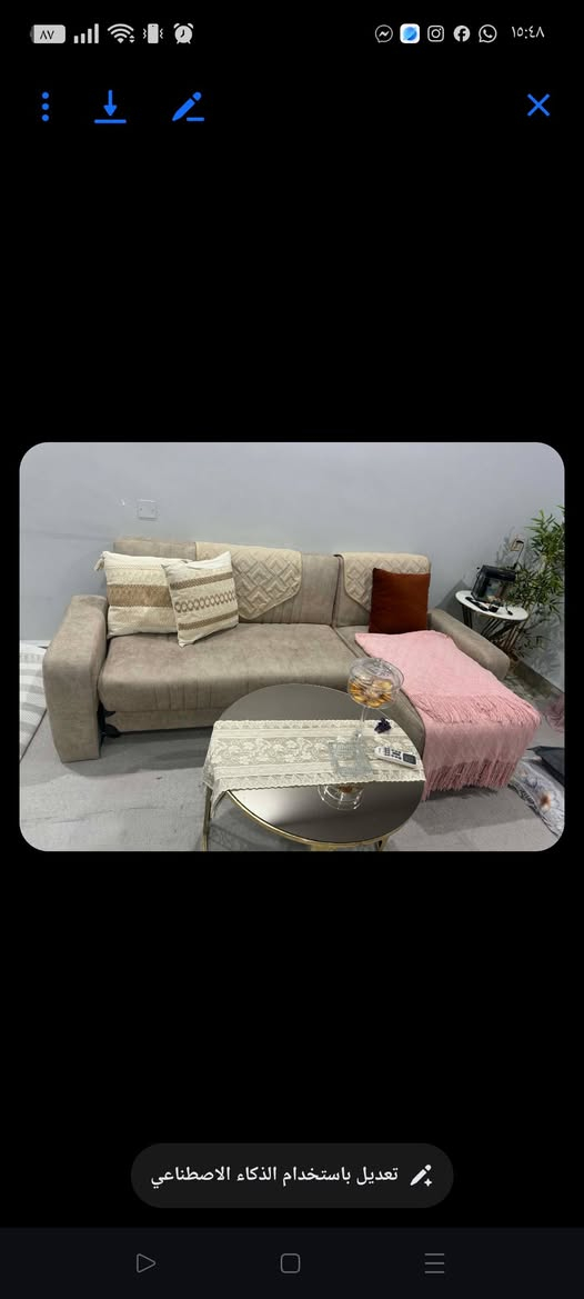 قنفه تركي وصير سرير شرط النظافه للبيع السعر 150
طبلات ثلاثيات خشب بيهن فقط بس وحده بيها حرك شويه سعر 30
طبله وسطيه سعر 40
ميز خشب ب40


**إذا كنت صاحب هذا الإعلان وتريد حذفه لأي سبب، رجاءا أرسل رسالة إلى الدعم الفني**