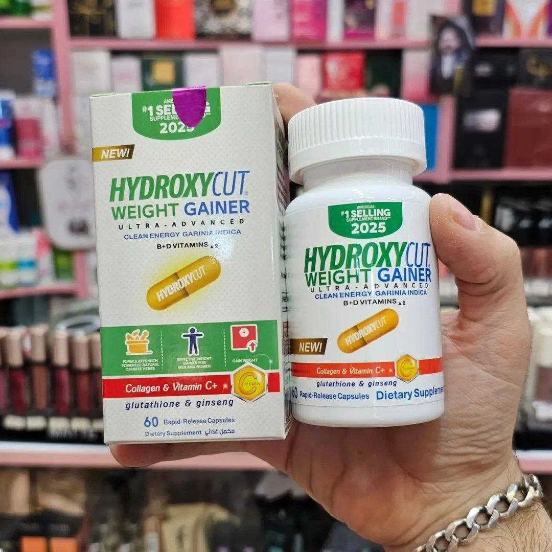 المسمن_الثوري ✨ من شركة هايدروكسي كت الامريكية
مسمن_وجه ♥️ HYDROXYCUT FAT FACE BEAUTY
1️⃣ مسمن هايدروكسي يحتوي على مجموعة من الفيتامينات 
((فيتامين collagen,C,  biotin,Ginseng))  
التي له القدرة الفعالة في اختراق طبقات الجلد والقيام بمهمة تسمين الوجه و توهج البشرة و إعطائها مظهر أكثر شباباً في وقت قصير لأنه يحارب علامات التقدم في السن و يمنح البشرة اللون الوردي كما يحفظ إنتاج الكولاجين في البشرة و هو المسئول عن ليونة البشرة و ترطيبها
2️⃣يعزز من إنتاج الكولاجين، مما يقلل من الخطوط الرفيعة ويسرع من إلتئام الجروح، ويمنع ترهل الجلد.

3️⃣يعالج فرط التصبغ الناجم عن بقع التقدم في السن والشمس، وندبات حب الشباب والكلف للحصول على بشرة أكثر إشراقاً.
# يحتوي على _60 كبسوله

المنشأ امريكي 🇺🇸 💯 

🚘يوجد خدمة توصيل لجميع محافظات العراق 
الحجز خاص واتساب***********
