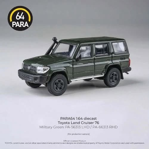 PARA64 1:64 2014 Toyota Land Cruiser LC76 Military Green
متوفرة الان ✅ سعر 30 الف💚

#شاص #PARA64 #camle #masdi #diecast #مصغرات #بيكب


**إذا كنت صاحب هذا الإعلان وتريد حذفه لأي سبب، رجاءا أرسل رسالة إلى الدعم الفني**