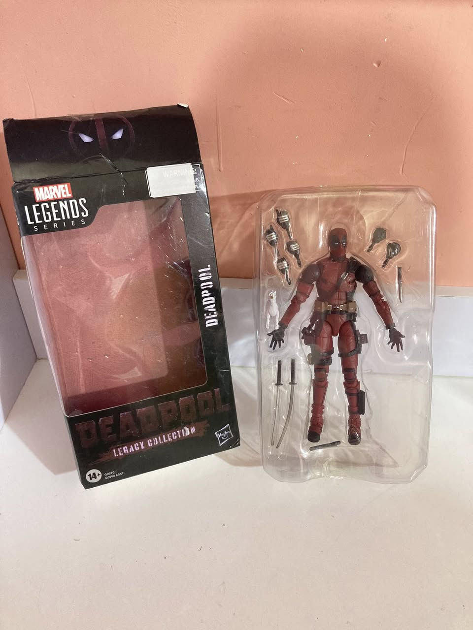 متوفر مجسم شخصية ديدبول جديد غير مستخدم مع ملحقات

السعر 20 

متوفر توصيل لكل المحافظات


**إذا كنت صاحب هذا الإعلان وتريد حذفه لأي سبب، رجاءا أرسل رسالة إلى الدعم الفني**