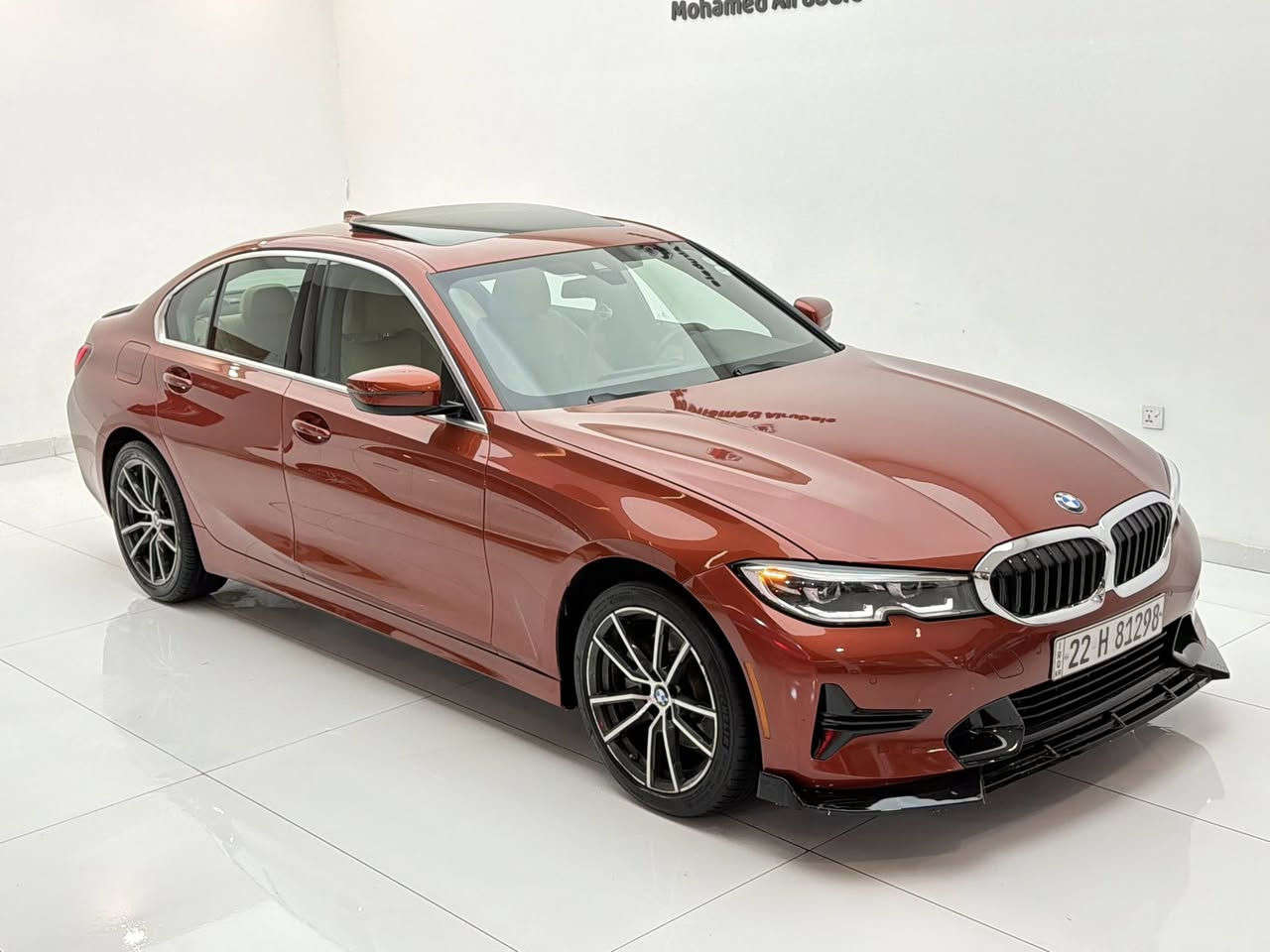 السلام عليكم
BMW 330i 2022
رادارات 360درجة 🌟
حساسات امامية خلفية ☄️
كامرا خلفية 
داخل جلد بيج بلادي 
تدفئة كراسي 
كراسي كهرب 
لايتات امامية متحركة 
لايتات زينون. بلادي 
كراسي ميموري 
السيارة ماشية 47mill 
وبيها مواصفات بعد خير من الله 
السيارة صفر مسج بدون اي نقص 
اربع قطع بخ امريكا فقط بدون دعم 
بدون ايرباك بدون دواخل 
مكان السيارة اربيل 
☎️***********☎️
السعر 238 ورقة وبيها مجال بسيط 
صور الحادث بالمنشور 
ملاحظة السيارة بامريكا ماشية 43mill
يعني بالعراق ماشية 3 الاف فقط
