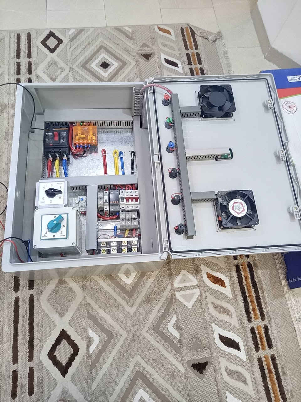 اعمال كادرنا مستعدون لتنفيذ كافة اعمال التأسيسات الكهربائيه وعمل البوردات وجميع المنظومات ***********
