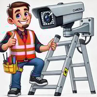 كاميرات مراقبه — تنصيب و صيانة 📸 كلشي تحتاجه من كاميرات ومستلزماتها بأ...