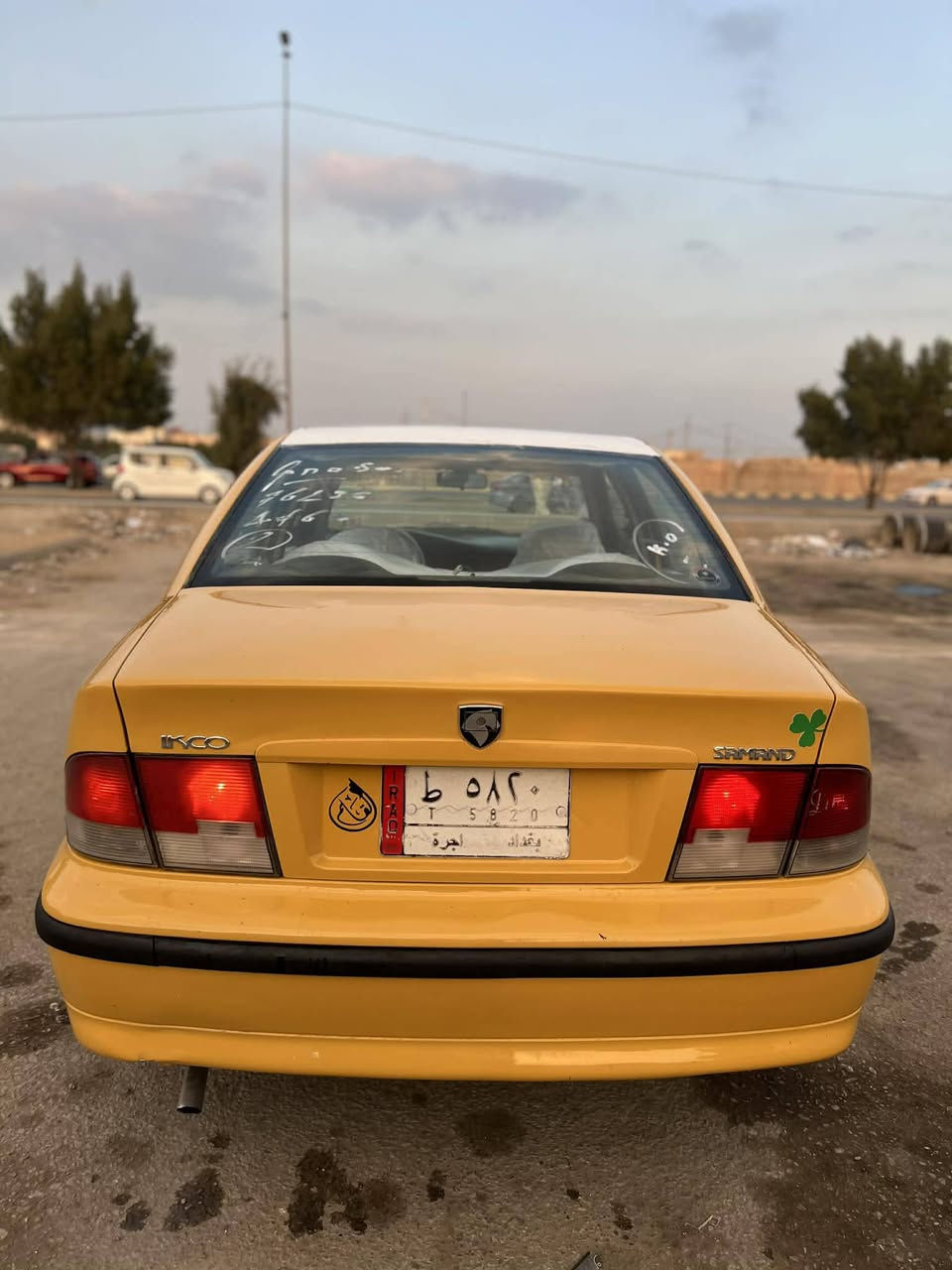 سمند موديل 2010 رقم بغداد سنويه ل 29 مصفره هيئه  وغرامات مشروع وطني مداور ثاني يوم مكفوله من الضربه السعر 29 مكاني نجف الاستفسار الاتصال ‏‪***********‬‏ اتصال فقط مامتواجد عل خاص اتصال فقط مامتواجد عل خاص
