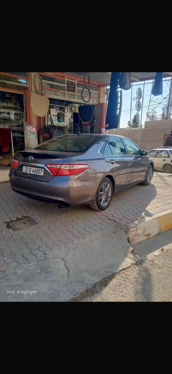 السلام عليكم للبيع نقد فقط
كامري 2016 وارد امريكي/لون نفطي 
محرك 2500 بدون عيب 
⬅️ضرر جاملغ وبونيد فقط بدون دواخل شرط الفحص 
كير/محرك/صدر/تخم تاير/تبريد ثلج/جاهزة
رقم اربيل دولي سنوية ل 28 شرط التحويل 
السعر 139$ وبيها مجال 
العنوان:صلاح الدين/تكريت/القادسية 
***********
