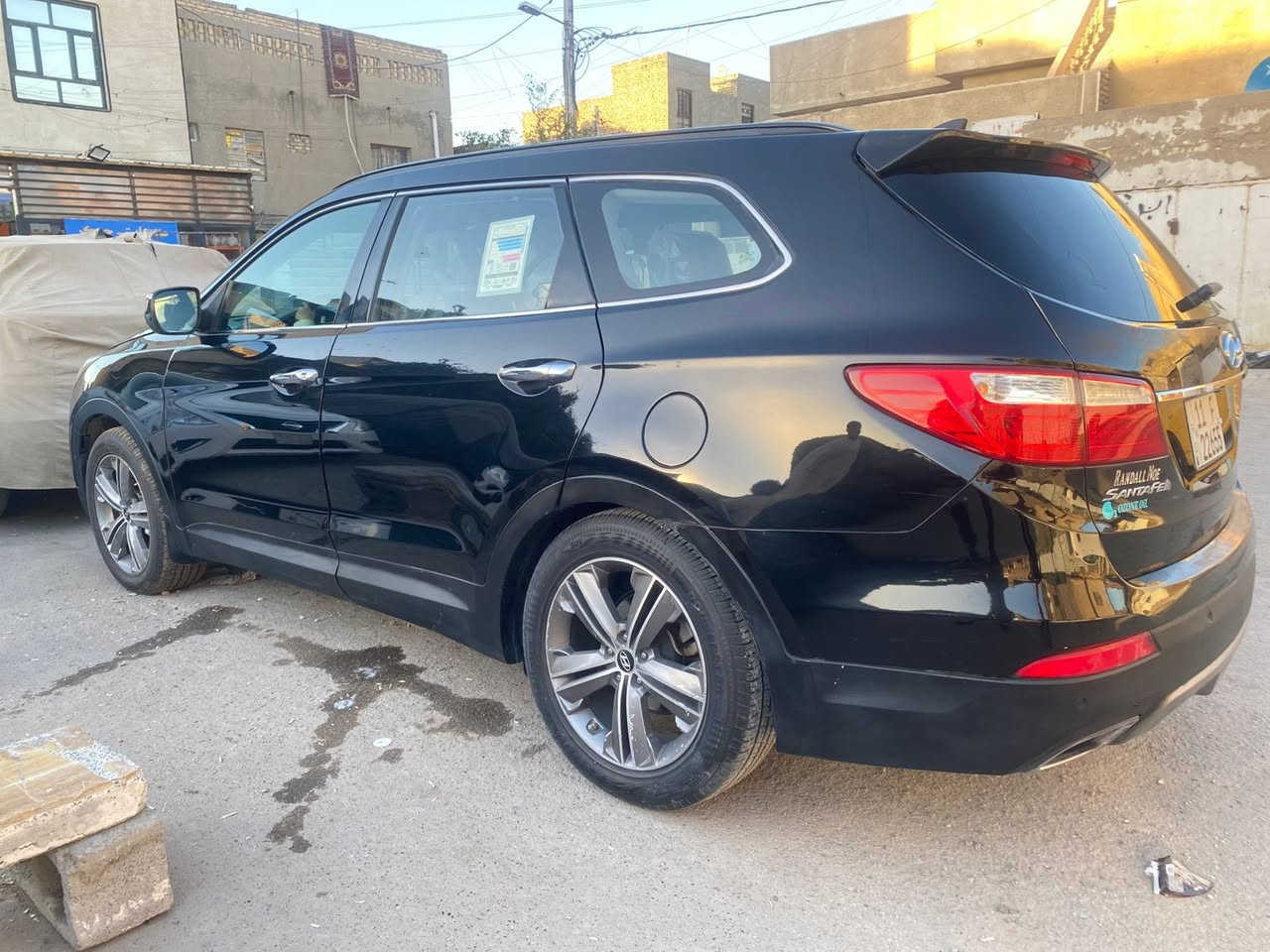 السلام عليكم سنتافيه موديل 2014 بسمنه رقم إنكليزي تحويل ثاني يوم محرك 6سلندر بصمه بنورمه تحكامات كشنات كهرباي كشن من فصل سياحي تخم تاير صاله اقل السبوع رقم راعي السياره ‭0771 009 8454‬
