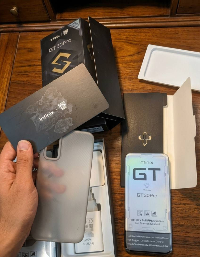 للبيع: Infinix GT 30 Pro (إصدار الألعاب المميز) ⚡
الحالة: نظافة 100/100 (بحالة الوكالة)، مستخدم شي بسيط جداً.

​المواصفات:

​الذاكرة التخزينية: 256 جيجابايت.

​الذاكرة العشوائية (RAM): تصل إلى 24 جيجابايت (أداء خارق للألعاب).

​الملحقات: كامل الملحقات الأصلية مع الكارتون، والشاحنة ومبرد الجهاز

​الشرائح: يدعم نظام شريحتين (2 Simcard).

​ملاحظات إضافية: الجهاز نظيف جداً وخالي من أي عيوب تقنية أو خدوش، ومناسب جداً للي يدور جهاز "لوز" وبسعر أنسب من الجديد.
للبيع او المراوس 
​💰 السعر: ( 370) الف دينار عراقي. الجديد (485) الف

📩 للتواصل: عبر الخاص (مازنجر) للجادين فقط
مكاني بغداد الاعظميه


**إذا كنت صاحب هذا الإعلان وتريد حذفه لأي سبب، رجاءا أرسل رسالة إلى الدعم الفني**