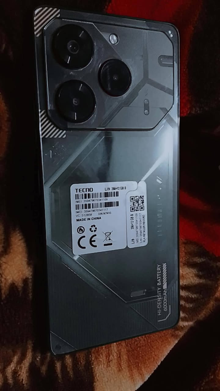 TECNO POVA 6 Pro 5G
ذاكره 256 عشوايه 12 جهاز جديد ستخدام قليل مكانه كربلاء  لمام عون مراوس بيباد 10 برو او 9 بس وبيع 250 

***********
