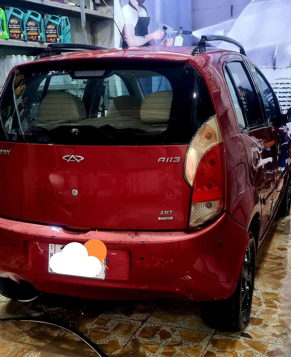 شيري A1 موديل 2012 للبيع .. رقم بغداد دولي مشروع وطني باسمي .. كفالة گير ومحرك وتبريد تدفئة وكهربائيات .. حدادية جديدة .. بيها نواقص بسيطة .. السعر 28 وبيها مجال .. مكاني النجف للاستفسار الاتصال على *********** .
