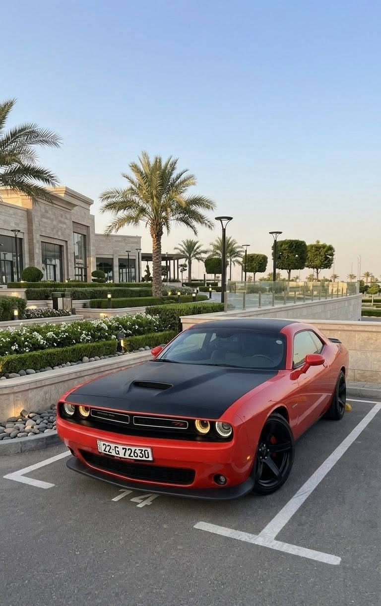 السلام عليكم
Dodge Challenger   V8: 5700

لون مميز 🧡 2020

🔶مواصفات RTمعروفه 
شاشه وسط تدعم كار بلي 
كامره خلفيه  +حساس خلفي 
شفتات ستيرن كشنات كهرباء 
نقط عمياء  بصمه ابواب  دخول ذكي 
تشغيل عن بعد  
السياره جاهزه وبدون مصرف تخم تاير جديد عليه 
ويل نجمه خسفه قويه. 
السياره ستوك استعمال شخصي
اكزوز بلادي دبات سود  
عليه برمجه سيفتي  ماشيه 66الف 
كير محرك بشرط ع وضع الوكاله
حادث السياره  جاملغ خلفي + بنيد كلير فقط بدون شاصي بدون ايرباك بجم كبس   
رقم اربيل بسمي 
استفسار واتساب :*********** 
سعر:178وبيه مجال للشراي

