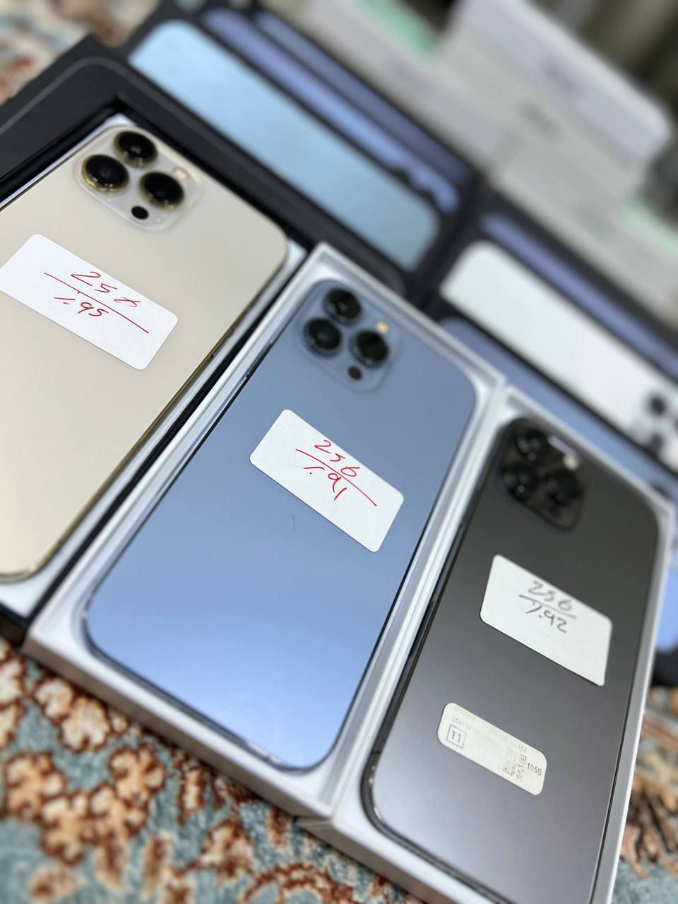 iPhone 13 ProMax
256/بطاريات/90/9192/93/9495/
السعر: 750 الف 
#حله_حي_الامام_علي
#مجمع_دراك_للتقسيطـ / يتوفر البيع نقدآ +اقساط
لتواصل/واتساب📞📞
***********
*********** حلة, بابل
