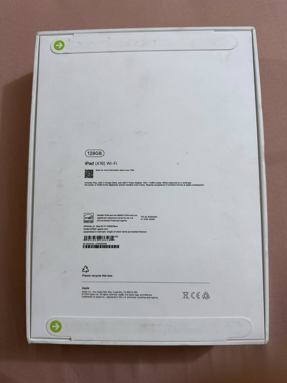 سلام عليكم
#للبيع ايباد أبل A16 ذاكرة 128 
بعدة جديد بالكارتون ممفتوح 
السعر 550 بي مجال 
العنوان ((النجف الأشرف))
***********
