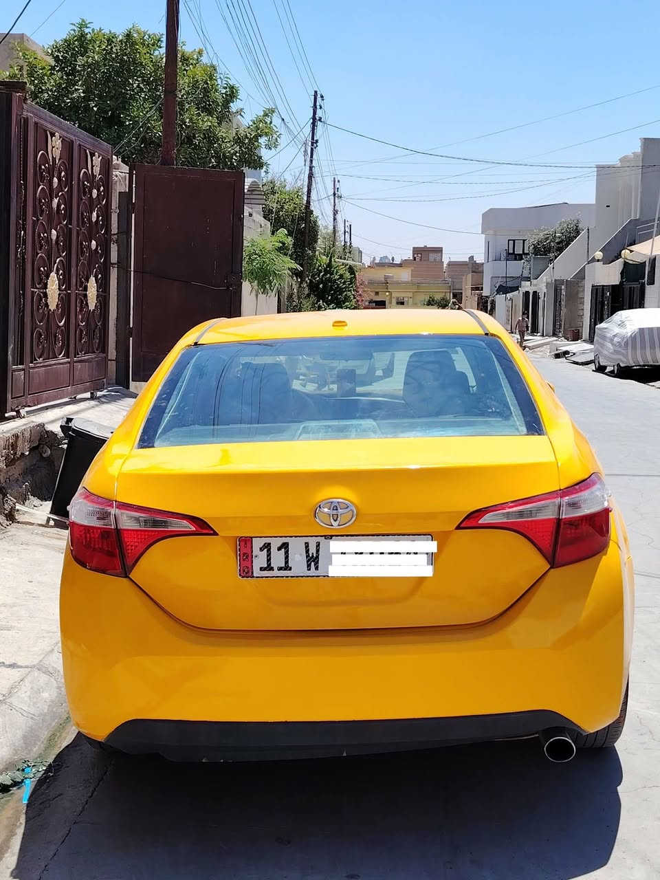 السلام عليكم
كورلا 2014 رقم بغداد بسمي

محرك كير بل شرط صدر تخم تاير جديد

ضرر حوض الصندوق و الباقي كبس

بصمه سويج و باب

السعر 120$ و بيها مجال

الرقم : ***********
