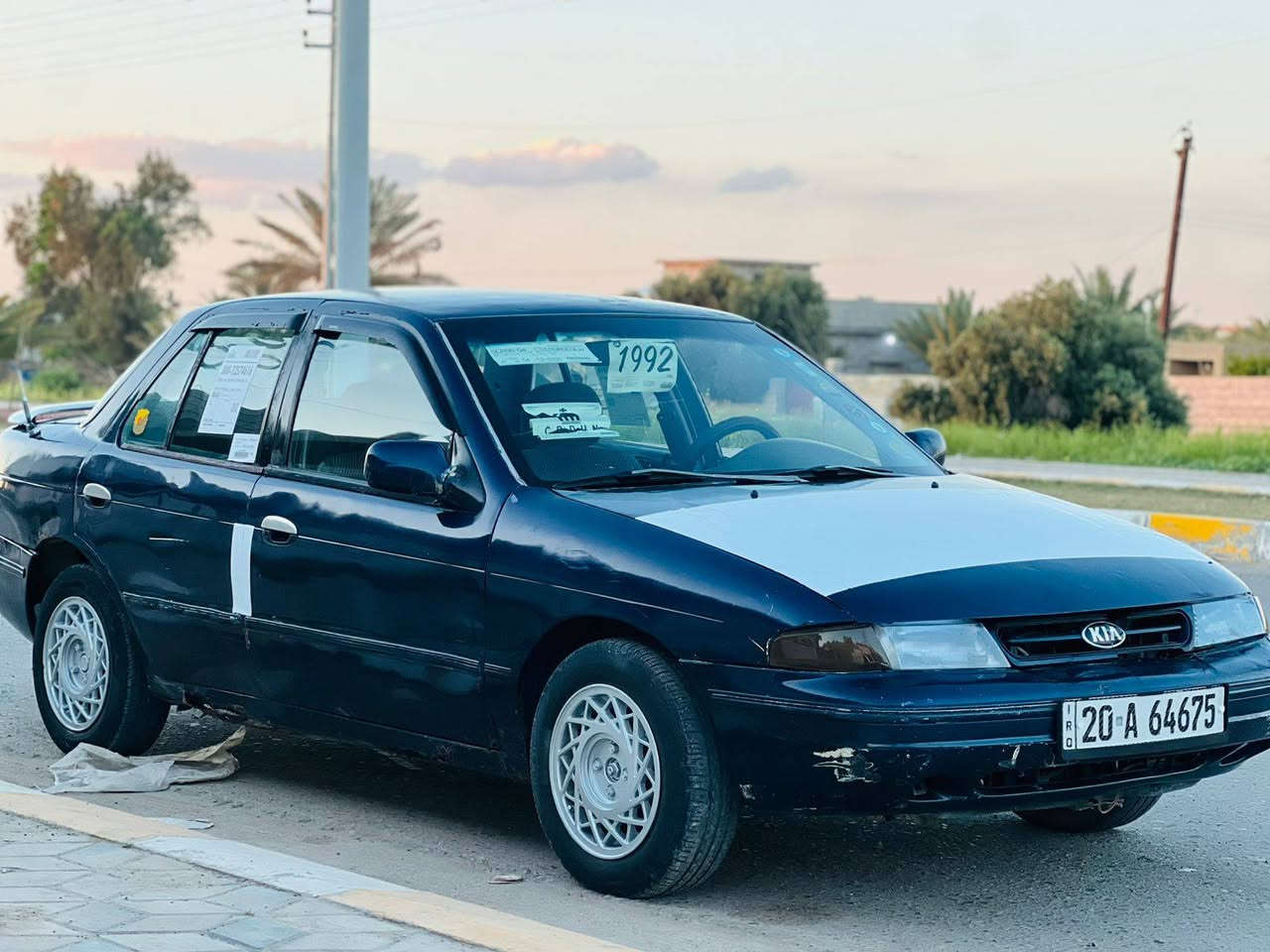 السلام عليكم
كيه سيفيه للبيع 
موديل 1993
كير محرك شرط 
صدر تخم تاير جديد 
سنويه لغايه 2029
تحويل مباشر 
مكان السياره تكريت 
الاستفسار الاتصال ع الرقم ***********
