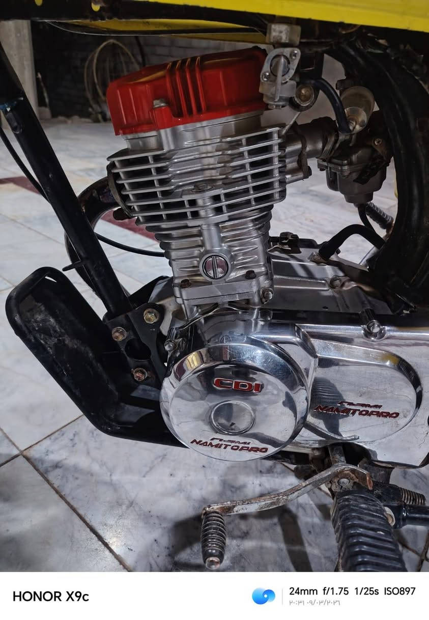 دراجة ادوات للبيع مكينة تيربو اصلي مامفتوحة نضافة ونعومة فول تعمير 25 جديد مكان بصرة قرنة السعر 700 وبيهه مجال  ***********
