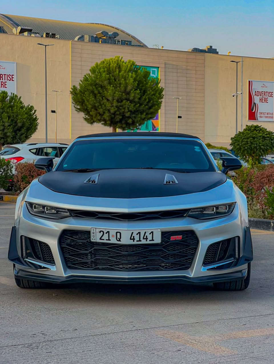 سلام عليكم 
كمارو اس اس 6.2
2017

بيع او مراوس 
ثمانية سلندر  
محرك گير مامفتوح 
مواسفات فول گير محرك اكسل بشرت كفالة عامة  سيارة بيها ٢ قتعة   و شبر چاملغ سايق و جاملغ خلفي سايق بدون دواخل بدون ارباك ماشي ٧٠ مايل 
رقم هزة سنوية جديد تحويل 
وكالة بشرت  سيارة مابيها ربع مصرف 
كلشي جديد كشف بشرت
147$  مجال *********** شمشمل, السليمانية
