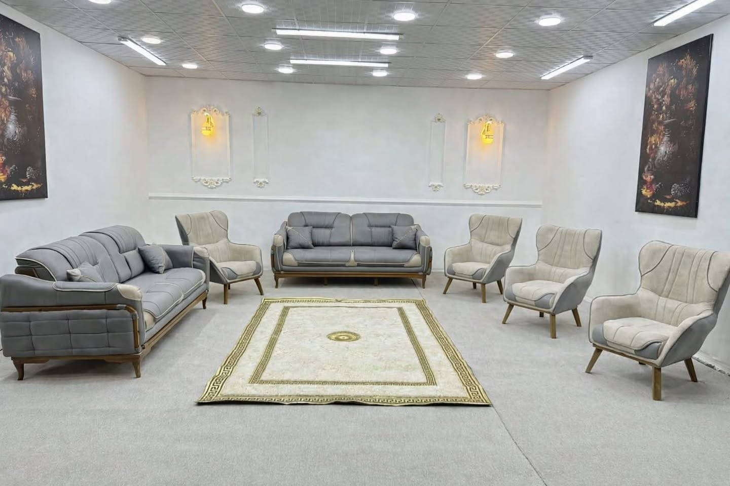 موديل مينا التركي توفر بعدة الوان 
التخم قنفتين مع 4 كراسي قنفات قلاب 
 القماش وتر بروف الاصلي 
السعر مليون و 450 وتوصيل مجانا 
للحجز ***********
