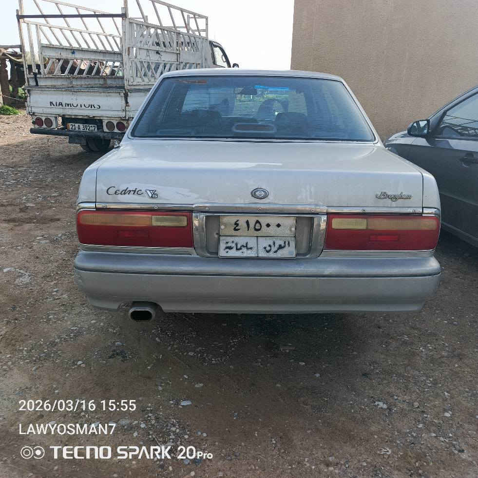 نیسان.سدریک2001

سەنەوی.بەسەرچوە

گیڕومکینەی بەشەرت

تبریدساردوگەرم

دەعم.ولیدراوی.نیە
***********

شوین.کەلار...سعری. 38..گەڵا كالار, السليمانية
