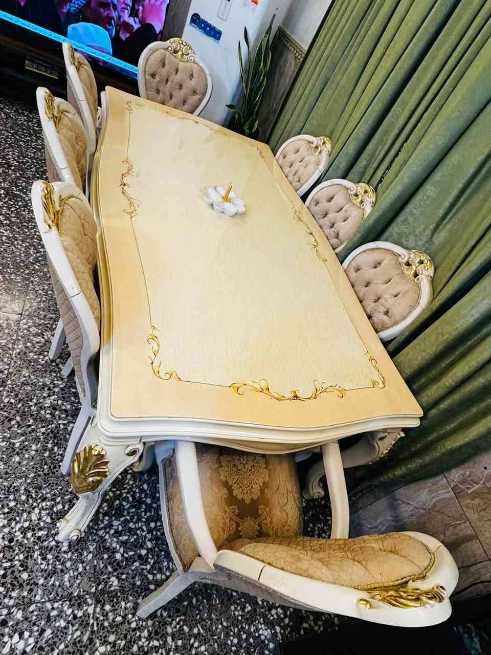 السلام عليكم ميز طعام للبيع موديل ايطالي
العنوان بغداد الي حاب يستفسر ويشتري يخابر على الرقم       

‭(***********‬)
