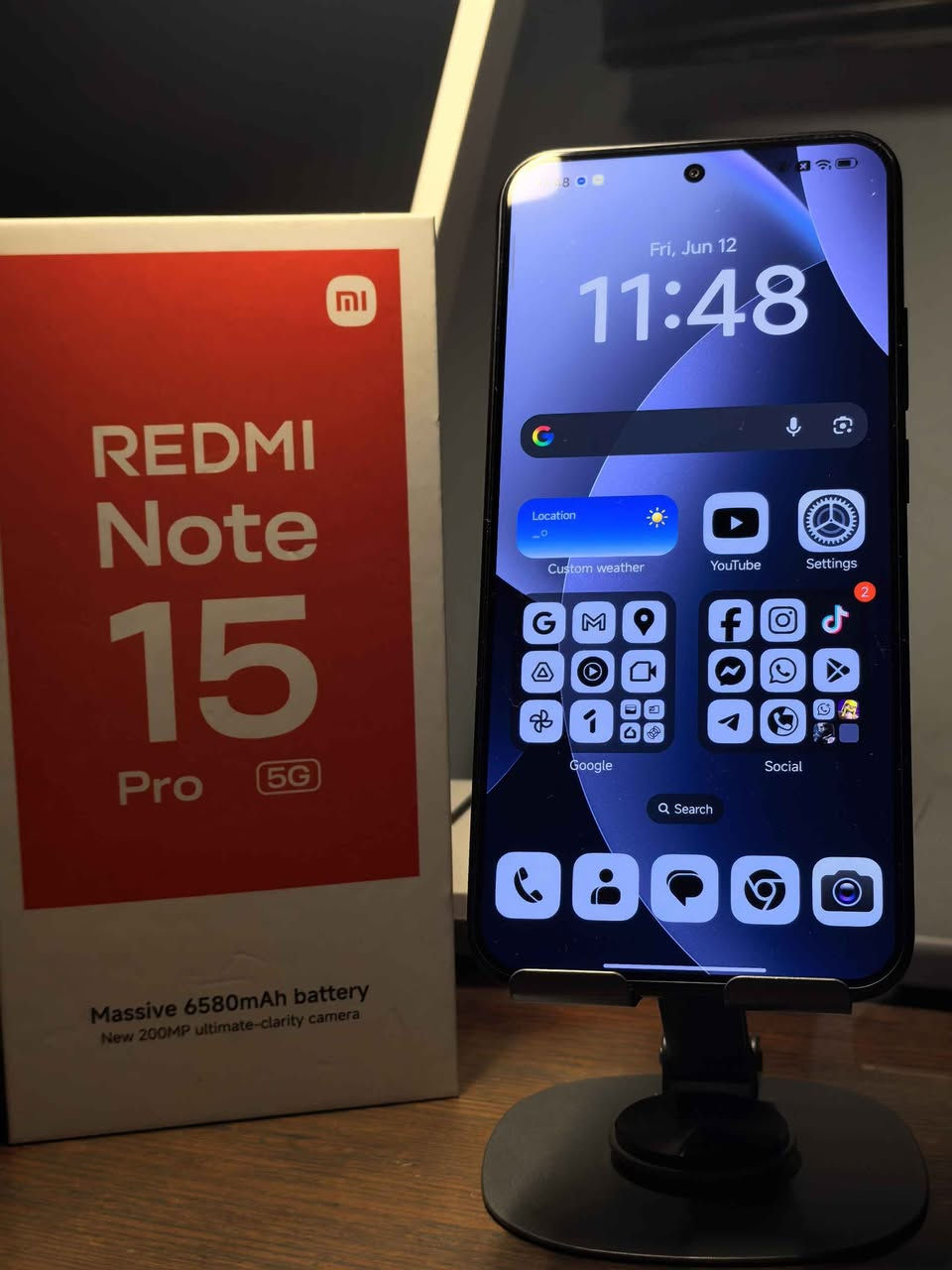 السلام عليكم
للبيع جهاز Redmi note 15 pro 5G
ذاكرة ٢٥٦ عشوائية ١٢
صحة البطارية ١٠٠
جهاز استخدام قليل جدا ونظافة ١٠٠٪ كامل ملحقات مع كفر ولزكه شاشه 
شاشة امولد 6.84 انج بتردد ١٢٠ هرتز
معالج دايمنستي 7400 الترا
بطارية 6580 مع شاحن ٤٥ واط
كامره ٢٠٠ ميكا بكسل 

سعره ٣٨٠ الف 

عنواني بغداد بغداد, العراق


**إذا كنت صاحب هذا الإعلان وتريد حذفه لأي سبب، رجاءا أرسل رسالة إلى الدعم الفني**