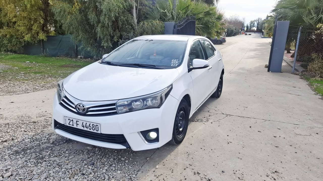 بەناوی خوای گەورە
بیکاشۆ مودیلی 2014 خلیجی 
مکینە16گێڕ تۆماتیک ناو زەرد ڕەقمی سلێمانی سەنەوی تازەیە تا 2030 بۆیاخ یەك دەرگا دوو پەلە کارت پێشو دوای کەپسە چرکەی تیانیە 
***********
*********** حلبجة, السليمانية
