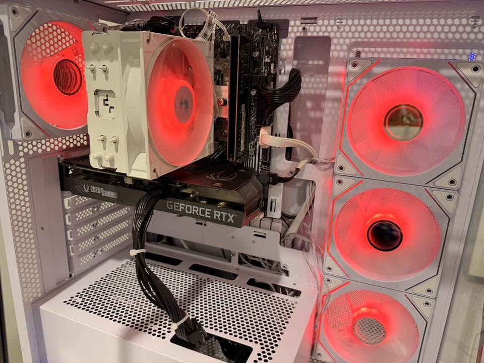 سلام عليكم تجميعه مستعمله للبيع بسعر مليون و150 الف
rtx 3060 12gb zotac gaming twin edge

ram 32gb 3200 ddr4

motherboard asus prime h510m-a wifi

core i5 10400f معالج

ssd 1tb m.2 samsung + HDD 2tb

power supply 650+80

case: sama

الشاشه FANTECH 24inch FHD 1ms 144 هيرتز مقوسه


**إذا كنت صاحب هذا الإعلان وتريد حذفه لأي سبب، رجاءا أرسل رسالة إلى الدعم الفني**