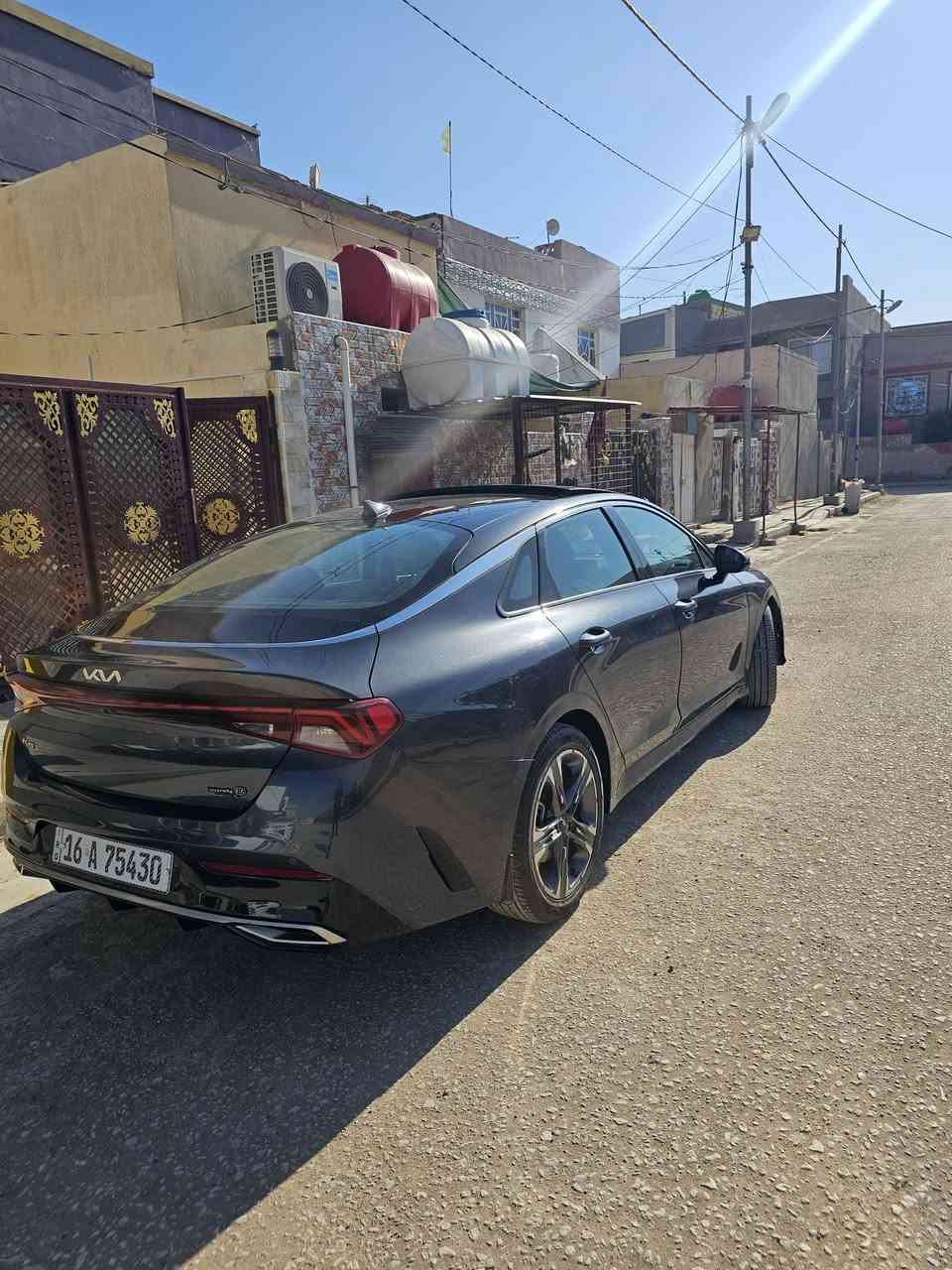 ‏-
‏
‏2022  KIA K5, EX 
‏
‏•الرقم: قادسيه انكليزي  معوقين (بشرط وكاله ) 
‏
‏
‏ضرر قطعة وحده جاملغ امامي تبديل بدون دواخل او شواصي 
‏
‏•المواصفات :
‏
‏▪️السيارة: #كيا K5 EX 
‏
‏▪️الموديل: 2022
‏
‏المحرك: 1.6L توربو (اربعة سلندر)
‏
‏▪️العداد: 83 الف كم 
‏
‏▪️حجم الويل: ويل كب حجم 19 
‏
‏▪️لايتات زينون اربع عدسات مع حاجب LED مع اشارة LED
‏
‏▪️بصمات عدد 2 للأبواب مع بصمة تشغيل وتشغيل عن بعد
‏
‏▪️قمارة بانوراما
‏
‏▪️نظام 5 كامرات
‏
‏▪️رادار امامي مانع تصادم
‏
‏▪️حساس امامي
‏
‏▪️حساس خلفي
‏
‏▪️رادار جانبي (نقاط عمياء) بالمرايا الجانبية
‏
‏▪️شاحن لاسلكي
‏
‏▪️اشاير بالمرايا الجانبية
‏
‏▪️مرايا شفط
‏
‏▪️مرايا قلاب
‏
‏▪️كامرة خلفية دوارة اصل مع الستيرن
‏
‏▪️شاشة الدشبول حجم كبير للتحكم بأيعازات السيارة
‏
‏▪️كشنات السيارة جلد lبيض
‏
‏▪️گشن ذاكرة (خزن ميموري) لكرسي السائق
‏
‏▪️تحكم فول كهرباء لكرسي السائق والراكب
‏
‏▪️تدفئة وتبريد للگشنات الأمامية
‏
‏▪️تبريد قطعتين امامي وخلفي
‏
‏▪️خمسة وضعيات للقيادة
‏
‏▪️تشغيل عن بعد
‏
‏▪️سستم صوت BOSE بواقع 12 سماعة في المركبة
‏
‏▪️سايد بريك دگمة
‏
‏▪️تحكم ستيرن جهتين بلوتوث وحاكية وكروس سرعة وتحكم صوت 
‏
‏▪️نظام ABS مانع انزلاق
‏•سياره جاهزه من مكينه وكير وحداديه تبريد بنسبه ١٠٠٪
‏
‏▪️السيارة فئة EX فول اعلى فئه 
‏
‏السعر  182   ورقة 
‏
‏للاستفسار :-
‏
‏***********
‏
‏واتساب متوفر او الاتصال عالرقم 
‏
‏الديوانية _مركز اامدينه
‏
‏
‏
