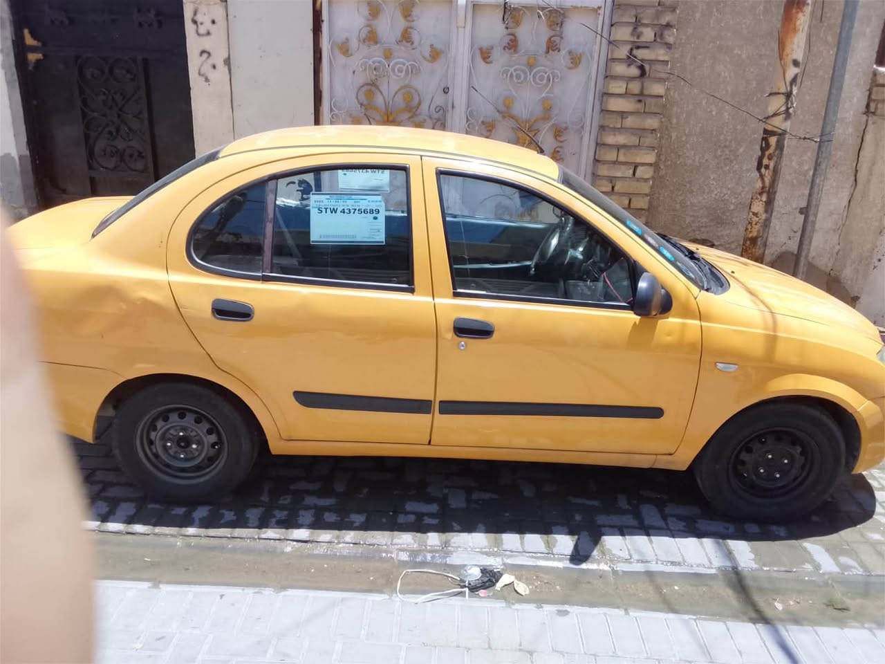 طيبة 2015 تبريد شغال زوج تايرات جديد مكينة وكير نضاف قاعدة فيت بم جديد حماوه  ربع بيهة بارد تقوية يعني تنسة حماوه السعر 33وبيها مجال صدر خلفي امامي جديد الرقم ***********
