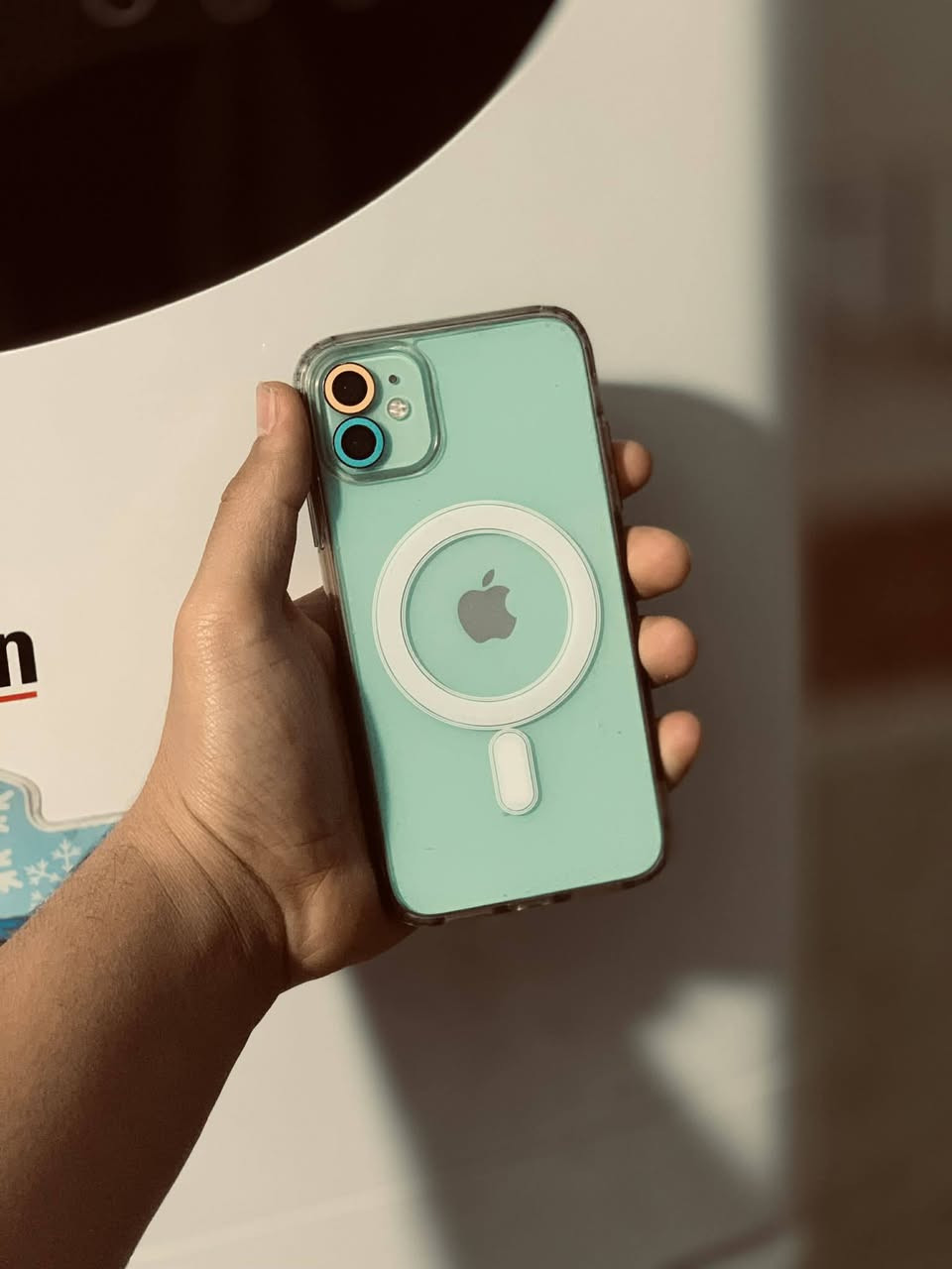 ايفون 11 عادي مبايل حلو ونضيف النضافة 80% اكو كسر خفيف بالشاشه مامبين + صورة كامرته تخبل يشهد الله تجي تفحصه وتشوف تصويره + مبدل شاشه اصلي وحلوة البطارية مالته 75٪  + فيس ايدي مو شغال السعر 175 وبي مجال بسيط
موجود الخاص والواتساب ***********
