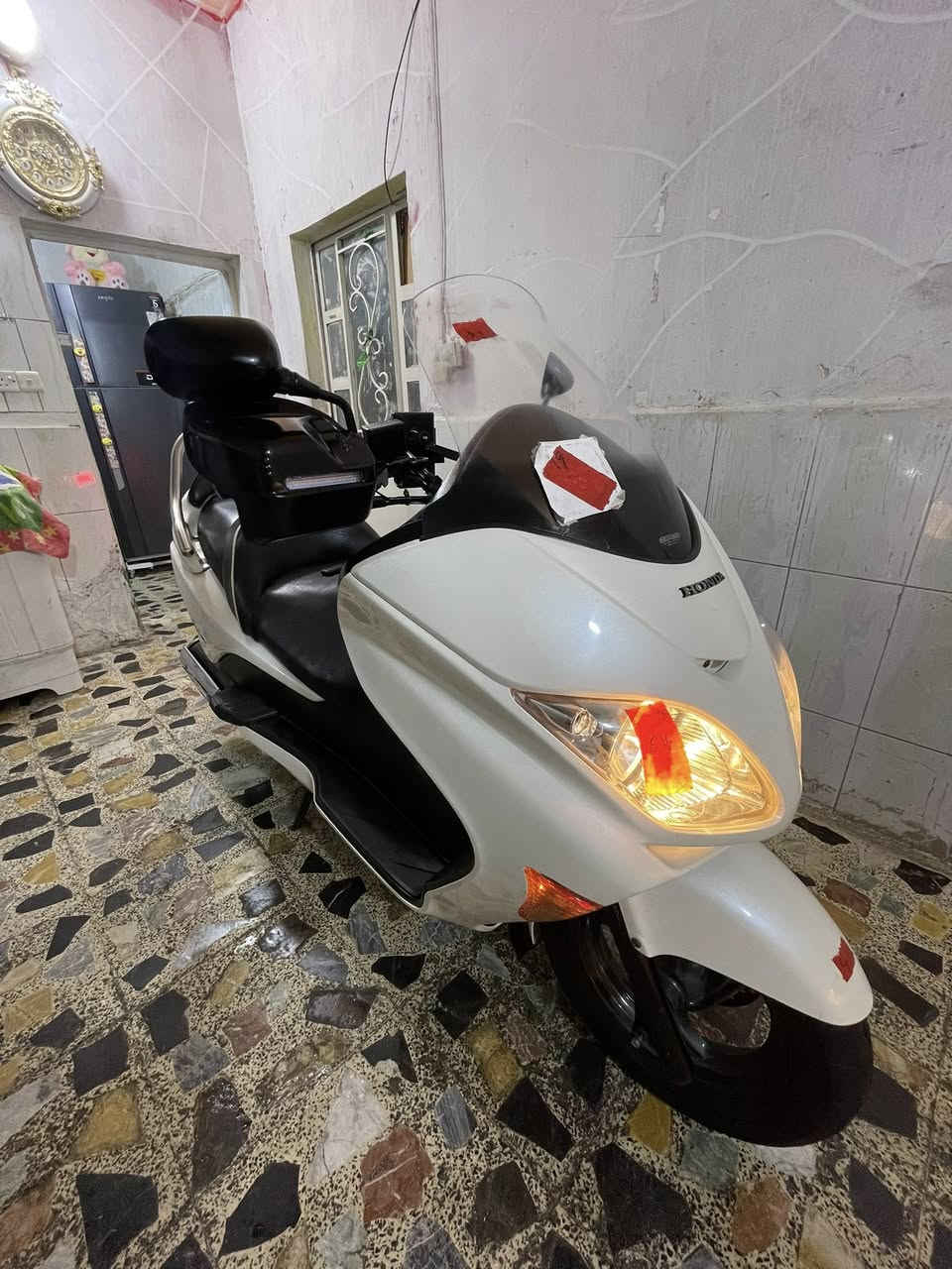 السلام عليكم8/0 كفالة عامة دراجة رمبة يابانية صور مزاد ماشية 49km دراجة نضافة 100/100اوراقهة كاملة الاستفسار *********** ✅👍📞
