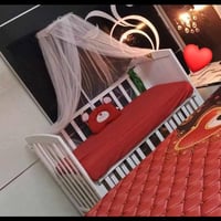 سرير تركي • نضيف • ١٢٠×٦٠سم