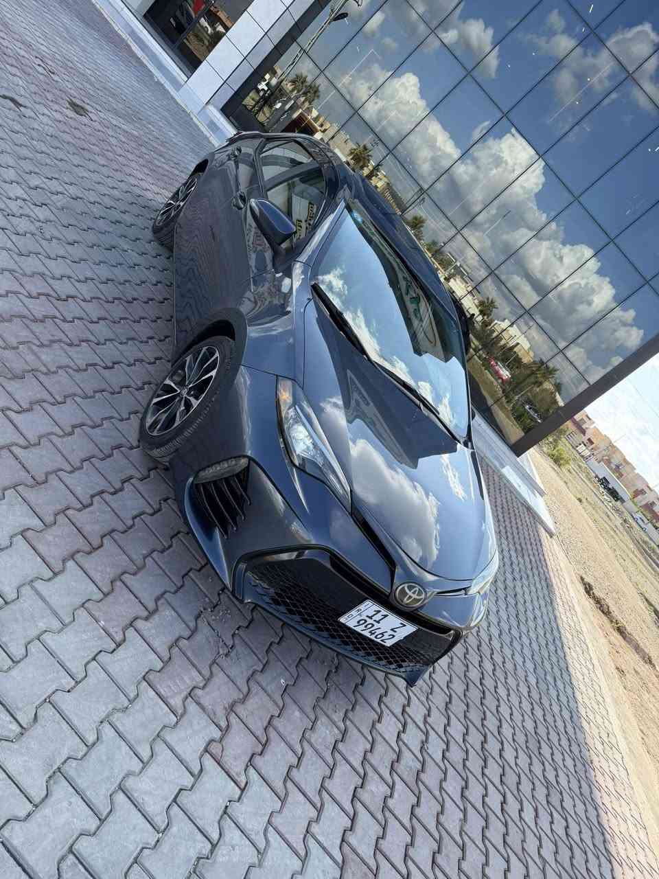 السلام عليكم
كورلا 2019 فول بصمه وفتحه 
رادار 
ويل كروم 
شاشه كبيره 
فول تحكم 
سلايت 
بصمه 
اشاره بلمرايه 
سبورت 
السياره جاهزه من جميع النواحي 
مكفوله من الصبغ بيها بارد مكانين فقط 
ماشيه 63 الف حقيقي 
رقم بغداد بأسمي 
السعر مناسب جدآ 143$ فقط
للاتصال ***********
تكريت / القادسيه
