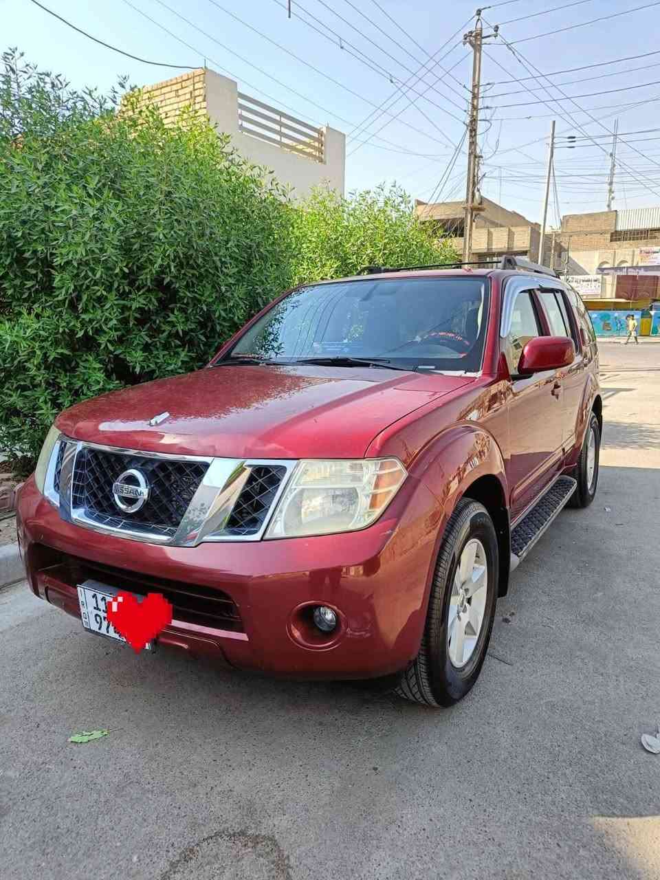 للبيع نيسان باثفايندر موديل ٢٠٠٨ دشبول حديث أرمادة سيارة جاهزة ومابيهة أي نقص كير محرك تبرسد ع الفحص صبغ فقط قبق الجنطة والباقي مكفول 
تلفوني 
*********** بغداد, العراق
