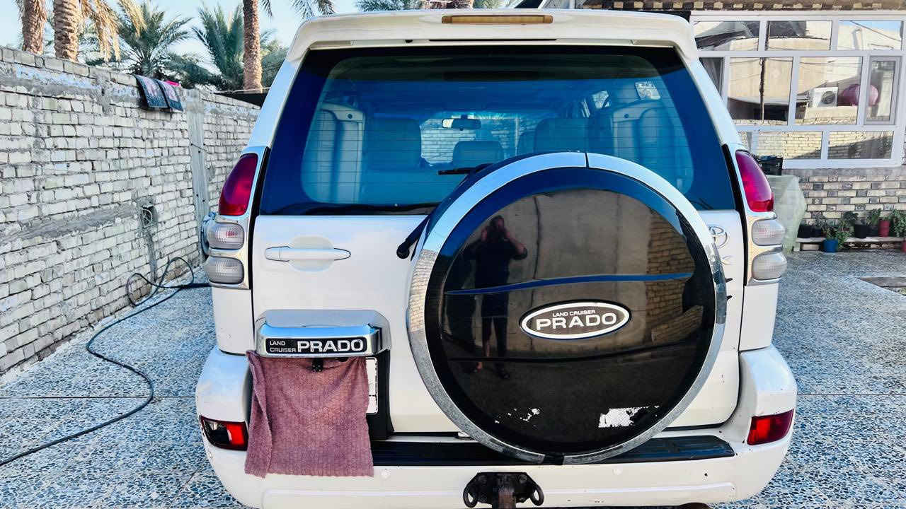 🔵 "TOYOTA BRADO" 2008
🔵 VX // V6 4000 
سلايت روف فتحه🔵 
 شاشه كبيره🔵 
 كشنات جلد🔵 
سبير تعليك🔵 
دبل تانكي🔵 
 تبريد ثلاث قطع🔵
تحكمات ستيرن🔵 
 وضعيات قياده🔵
ماشيه 287 🔵
_______________________
"رقم بابل بأسمي سنويه جديده  
السياره بيها البنيد مفتوح وقبق الجنطه فقط مفتوح مامبدل وبيها 
جراد بلبنيد وجرد قليل بلقماره وكلشي موضح امامكم بلسونار ستوني مسوي جديد
__________________________
ادامه كامله جديده عل محرك حداديه جديد تخم تاير جديد كله لوك جديد مكان السياره نجف كوفه 
السعر 
175$ وبيها مجال 
***********
