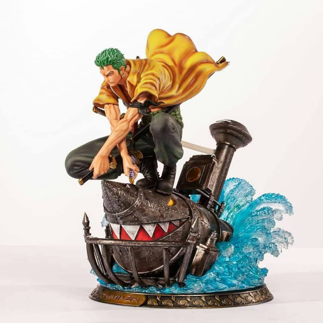 مجسم زورو 
طول ٢٨ ، عمق اكبر ٢٥ 
حجم كبير جدا 
تغليف فلين وكارتونه وقطعه نار ونادره
اضافه كلش قويه للغرفه وتفاصيل 🔥
سعر ٣٥ الف 
للتواصل ***********
بيج الانستا zain_anime_store
