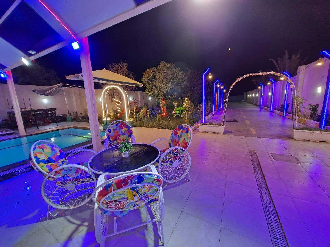 اعلان 📢
🌿 منتجع قطر الندى السياحي🌿

    🎉نرحب بعوائلنا الكريمه وشبابنا الأعزاء🎉

   ☘️ تتوفر لدينا كافة مستلزمات الرفاهية☘️

1-مسبح كبير🌊

2-مسبح اطفال🏖️

3-صاله كبيره

4-مطبخ جاهز🫕🍜

5-غرفة نوم 2 نفر

6-غرفة نوم 3 نفر مع فرش إضافي

7-العاب اطفال🛝🎠

8-فيشه🥅⚽

9-منضده🏓

10 - مولد اوتو كهرباء 24 ساعة

11-كراج كبير

12-حديقة🌲🌳🌴

13- نت 4G

14-مكان للشوي 🐟 

15-بليارد🎱

للاستفسار والحجز الاتصال 📞

***********

علمآ ان المزرعة موثقة بتطبيق الحجز السريع 

العنوان : قضاء بلد  شارع السيدمحمد

          🌹  نتمنى لكم اوقات سعيدة 🌹
