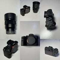 للبيع كامرة سوني a73 وعدسة سوني 85 ملم 1:8 شنينهن نضيفات وما بيهن أي م...