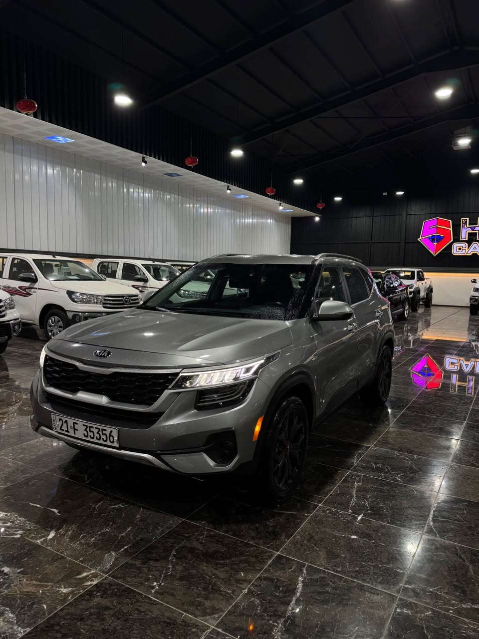 kia seltos 2021 
ماشیة ٦٠ الف کیلومتر 
مکینة ١٥ و توربو 
فور ویل
بس بوند سبخ بدون دواخل 
ایرباک طاک راجع سیستم 
سنویة جدید رقم جدید شرط تحویل و غرامة
رقم شاصي موجود صورة  
سعر ١٤٢ 
مکان سلیمانیة
*********** السليمانية, العراق
