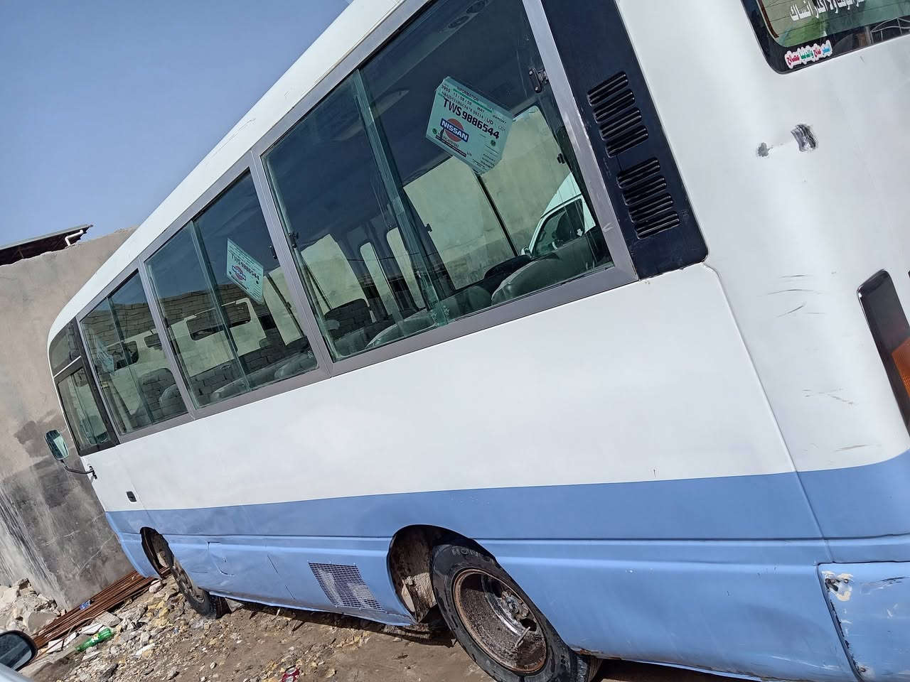 كوستر نيسان رقم احمر سياره خير من الله سياره كير مكينه جديده تخم تاير سياره حلوه اريد مراورس جمبي عالي هايكر  شيري *********** مكاني بصره
