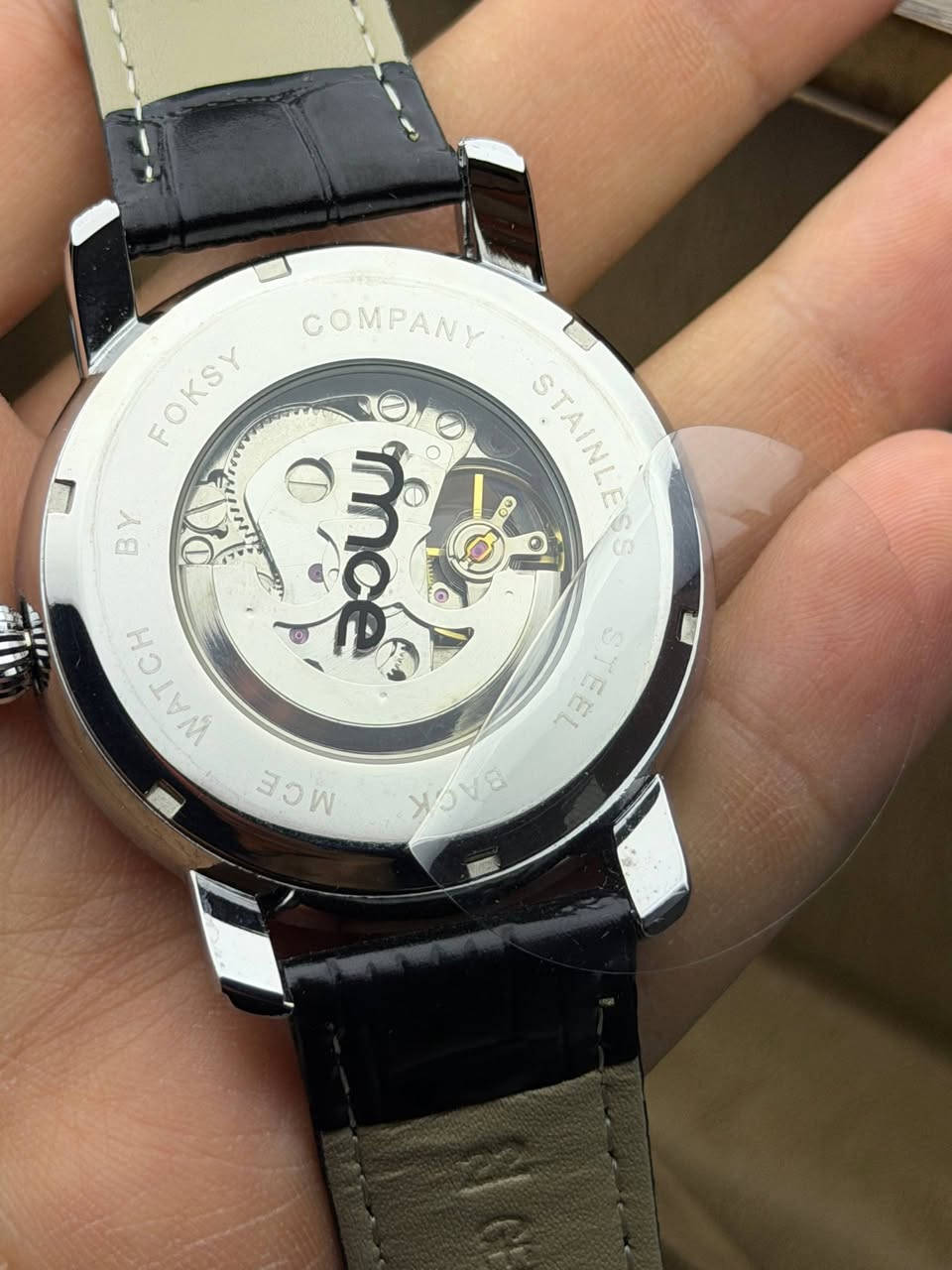 Mce 
اصلي اوتماتيك 
ماكنة سكلتون كشف من الجانبين 
ارقام لاتينيه 
دكمة زفير  
سير جلد طبيعي 
ستانلس ستيل 
مقاومة للماء 
خزان طاقة 30 ساعة 

35 الف على اول تم

YGxMKwoNaDFpUailPx


**إذا كنت صاحب هذا الإعلان وتريد حذفه لأي سبب، رجاءا أرسل رسالة إلى الدعم الفني**